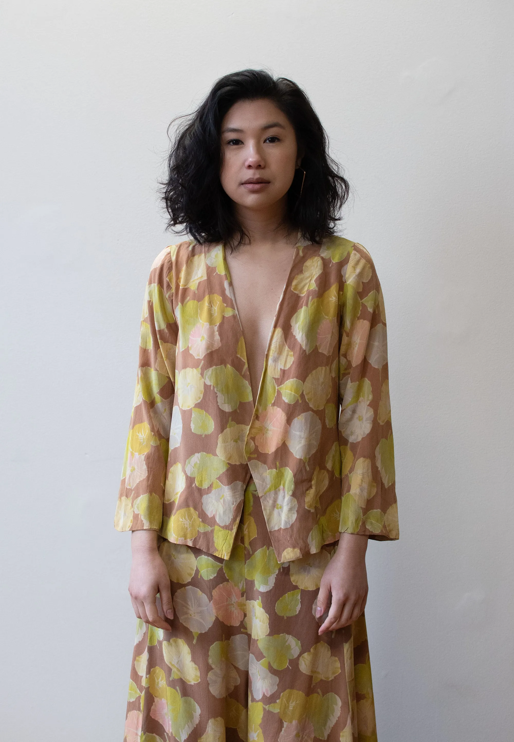 1930s Silk Beach Pajamas