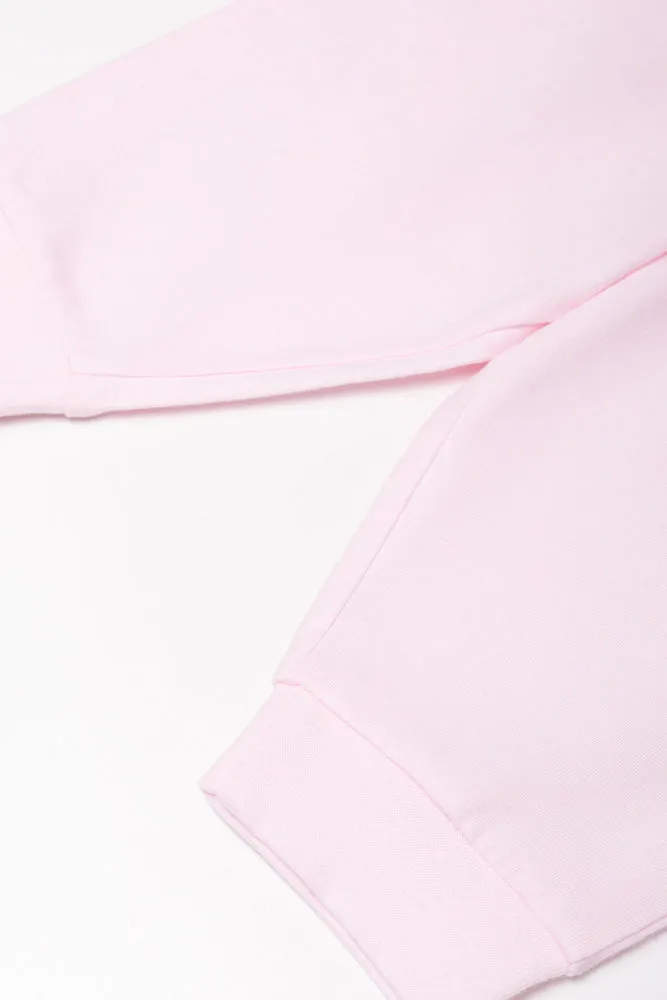 2 Pack long Sleeve Pyjamas Pink And White