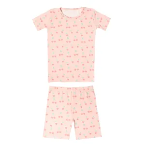 2pc Short Sleeve Pajama Set - Cheery