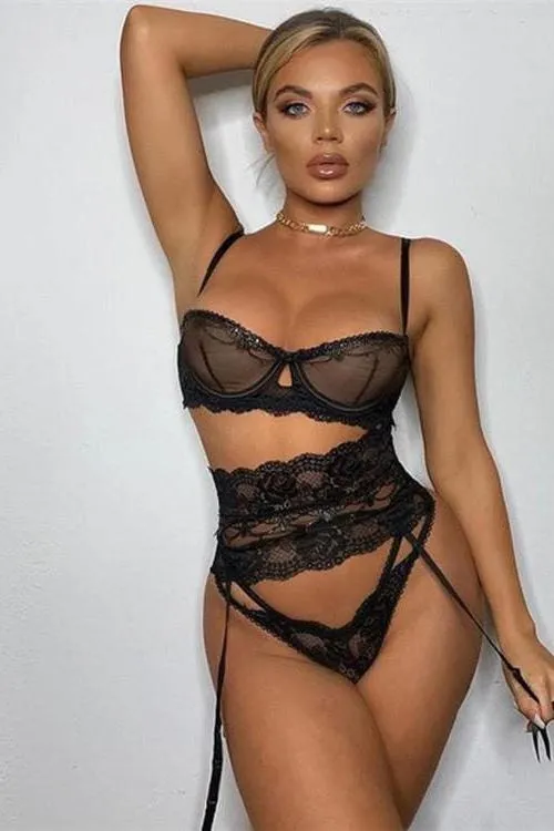 3 piece Lace Sexy Set