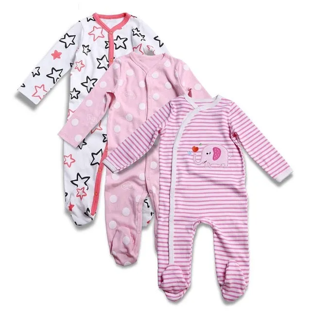 3pcs Baby Romper 3-18M