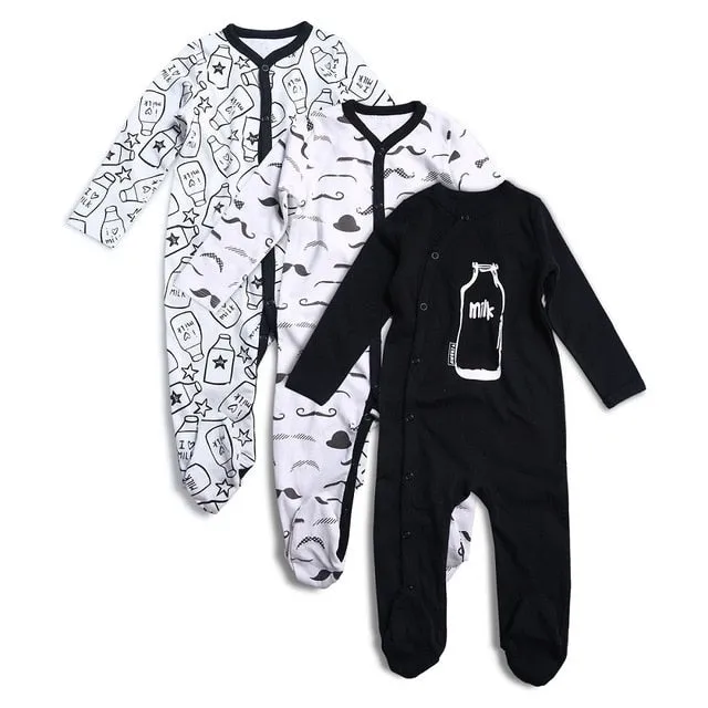 3pcs Baby Romper 3-18M