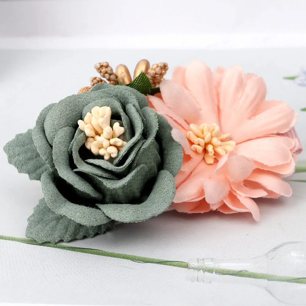 3pcs/set Flower Hair clips for Girls