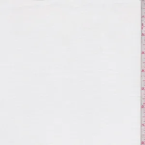 4 YD PC-White Pique Knit Fabric