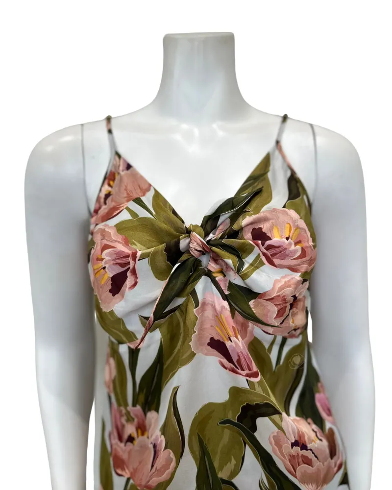 4206 Spring Floral Print Cami & Shorts Set