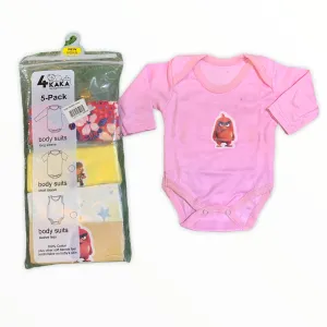 5 PC SET OF ROMPERS 0-3