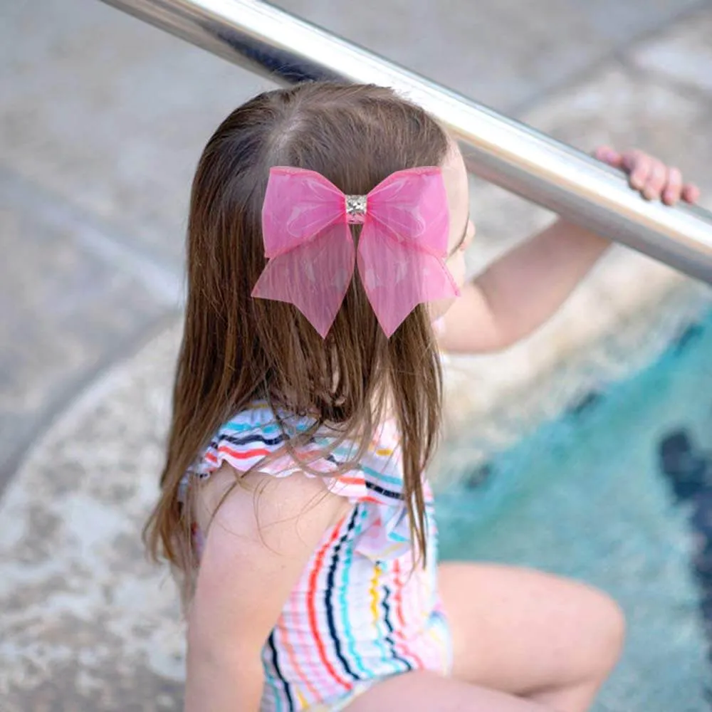 50Pcs Summer Jelly Cheer Bows