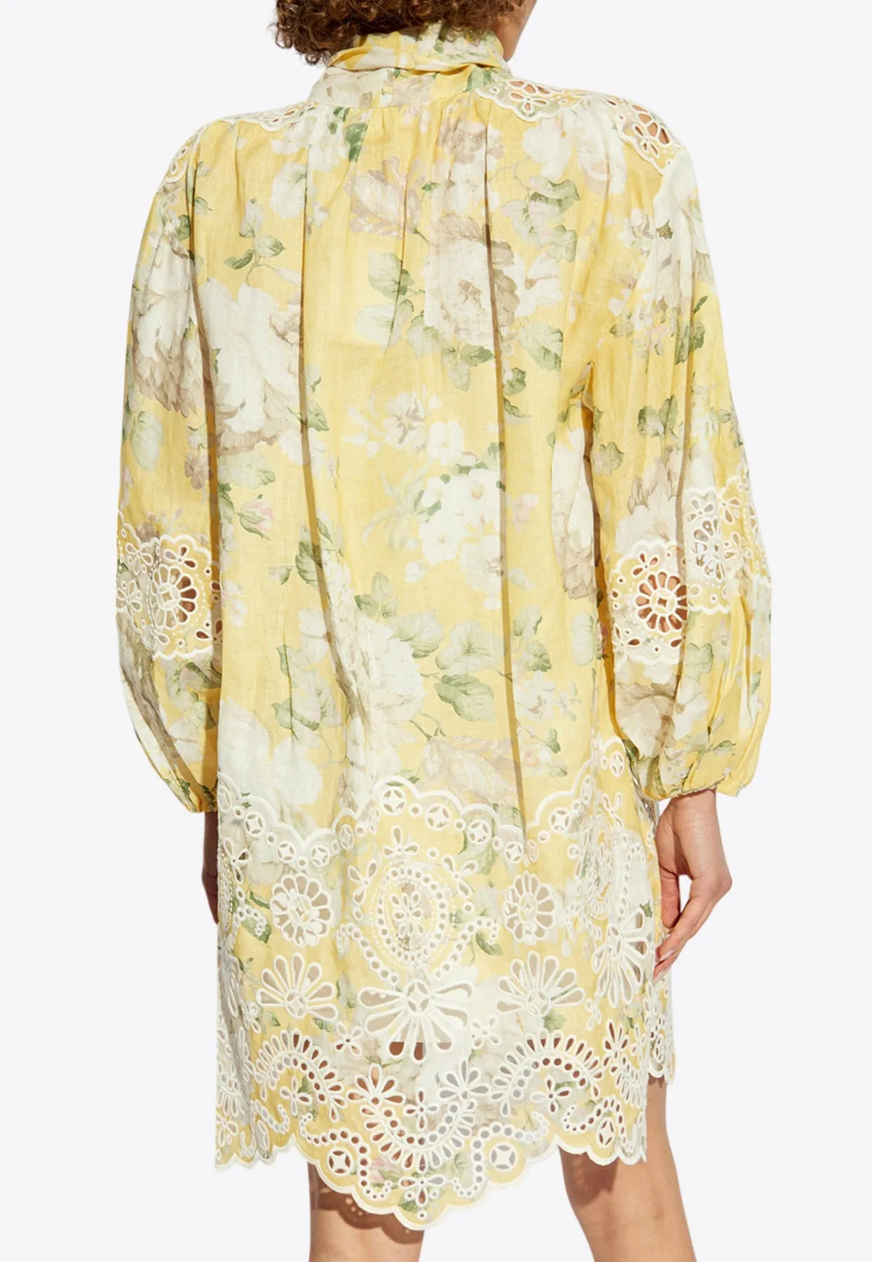 Acacia Broderie Anglaise Mini Dress