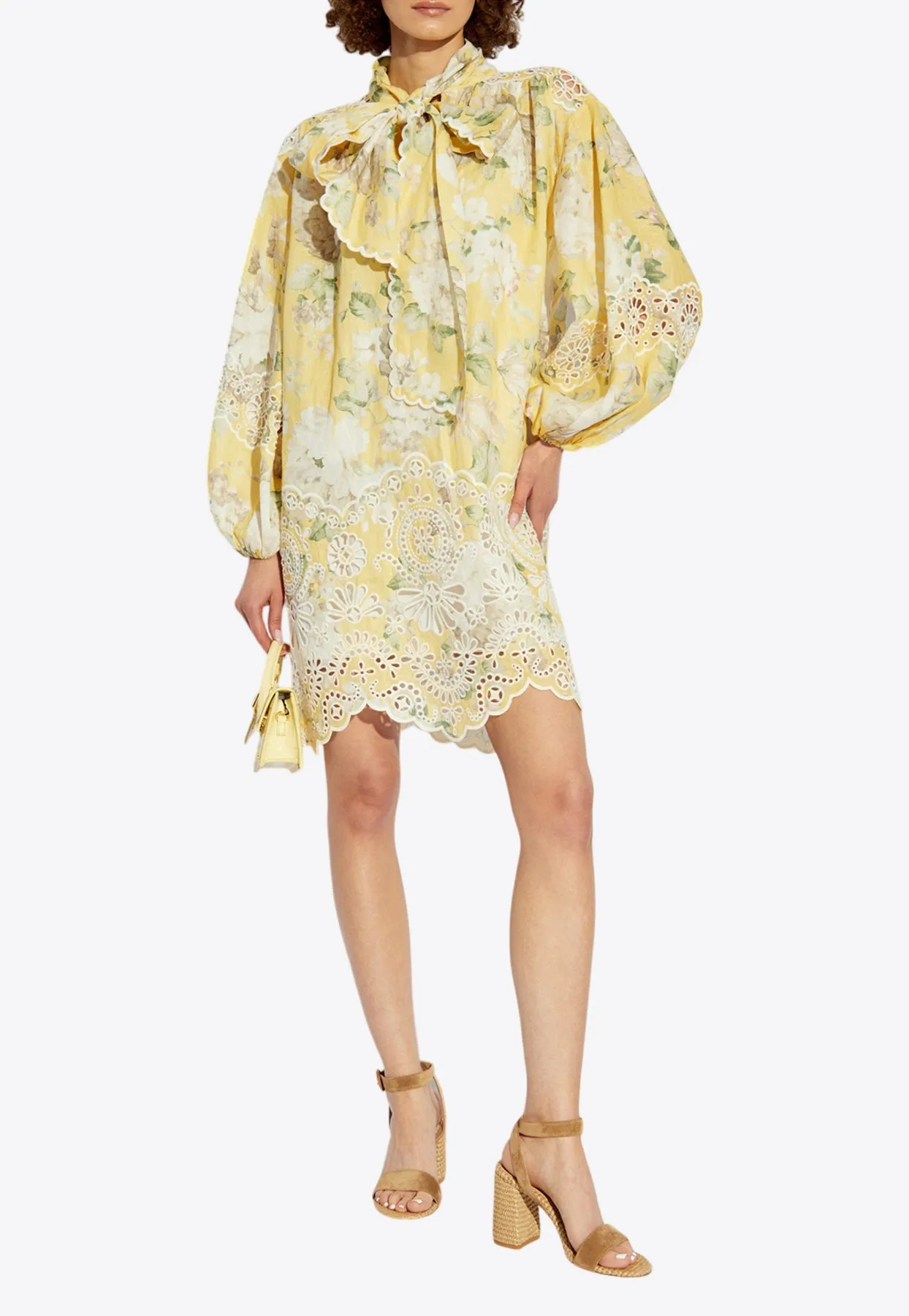 Acacia Broderie Anglaise Mini Dress