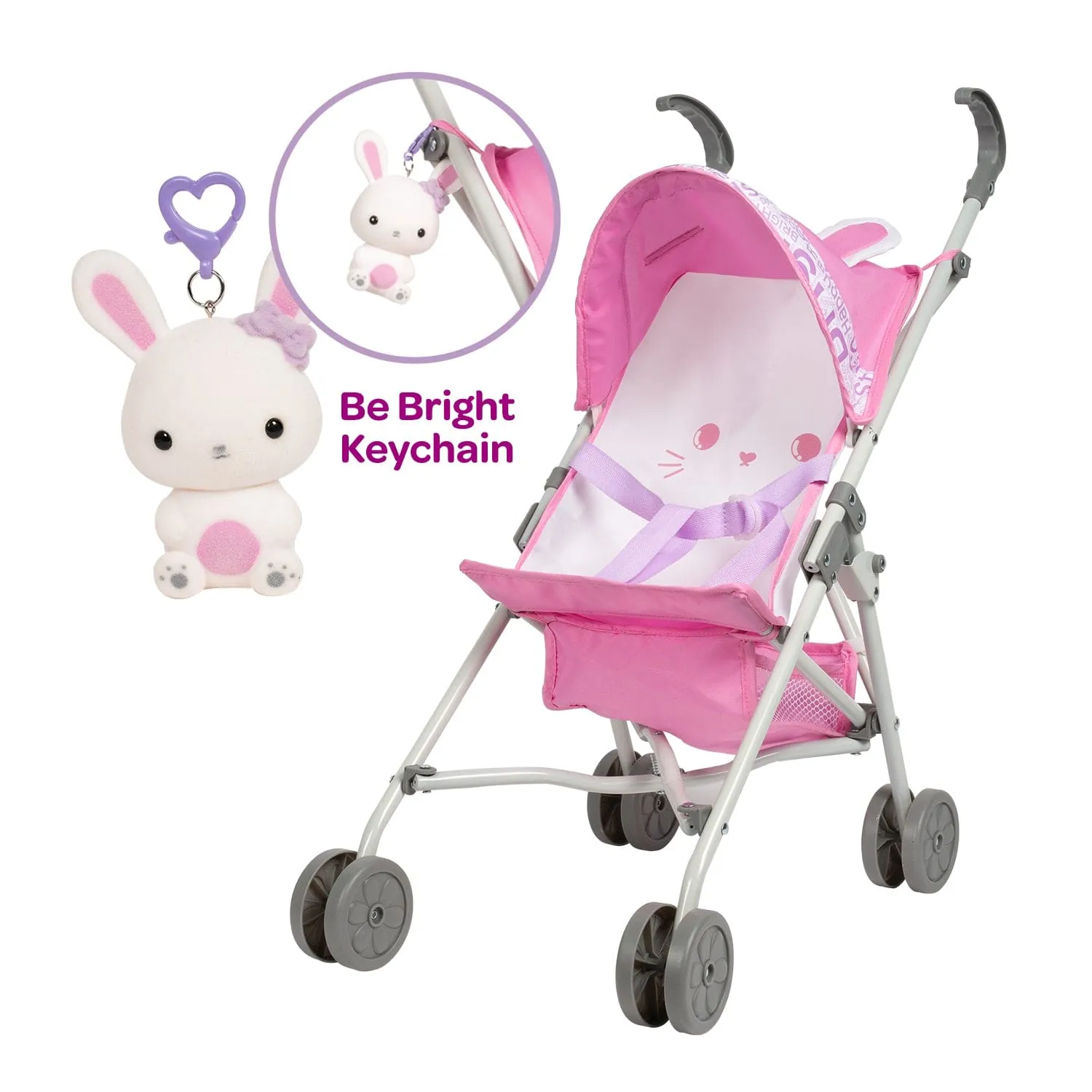 Adora Be Bright Baby Doll Stroller - Bunny