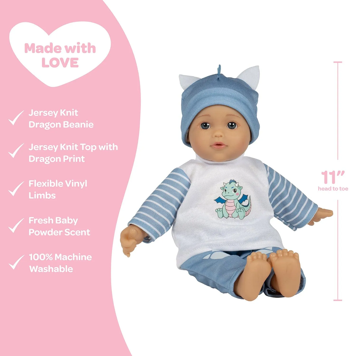Adora Little Love Baby Doll, Clothes & Accessories Set - Happy Dragon