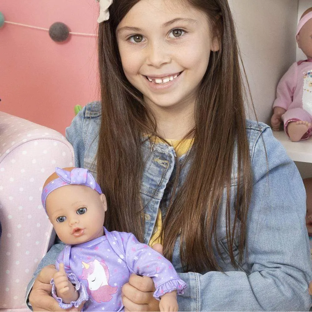 Adora PlayTime Unicorn Glitter Baby Doll, Doll Clothes & Accessories Set