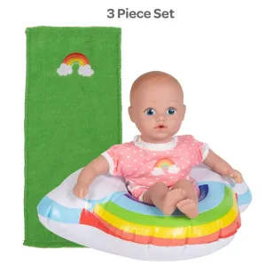 Adora SplashTime Baby Doll, Doll Clothes & Accessories Set - Over the Rainbow