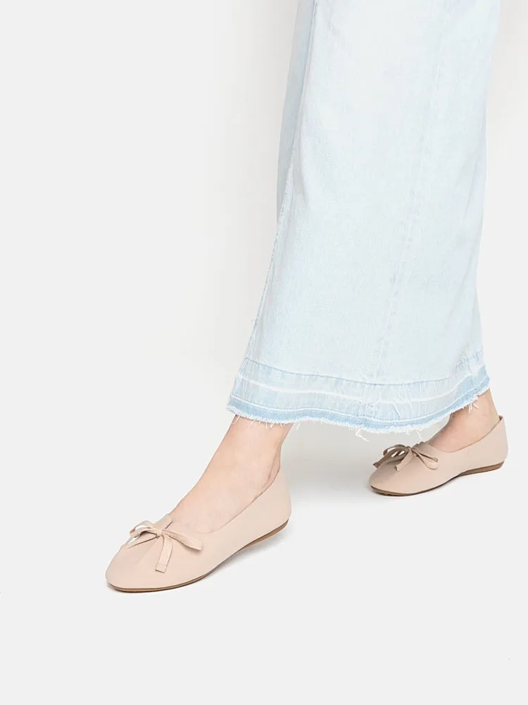 Adriana Tied Bow Flats