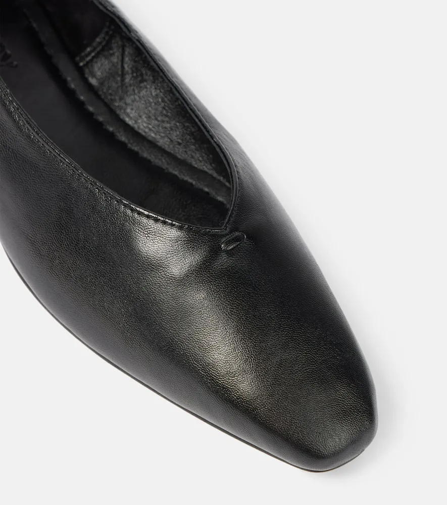 A.Emery Brie leather ballet flats