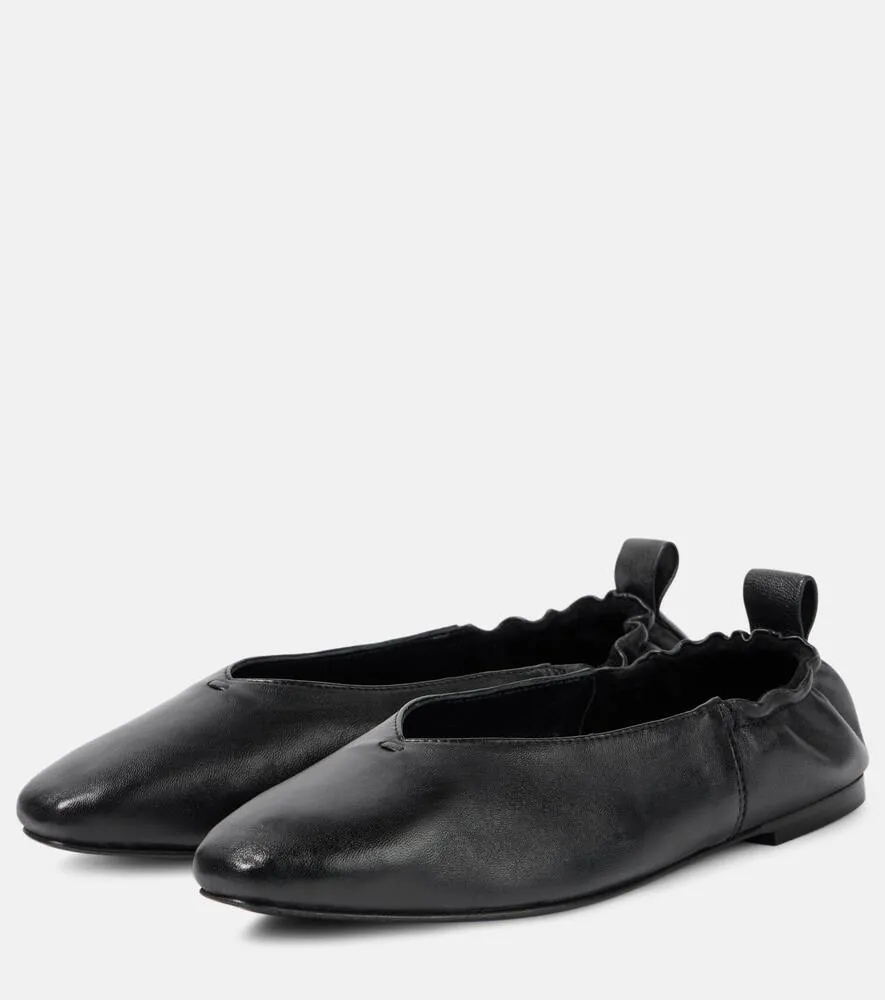 A.Emery Brie leather ballet flats