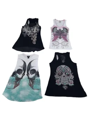Affliction style tank tops - 11 pcs - 9/8/24