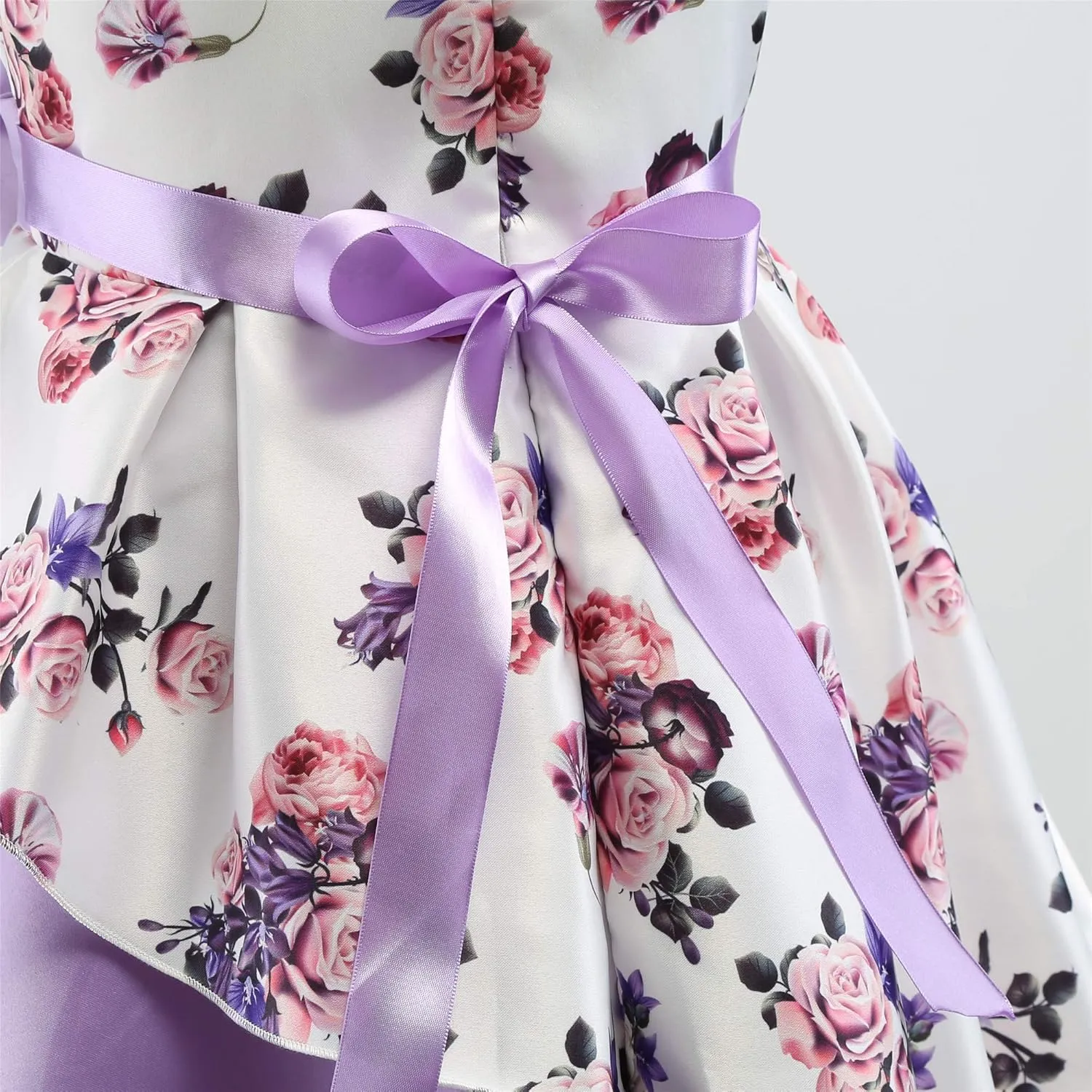 AIMJCHLD 2-9T Girls Flower Dress Kids Formal Special Occasion Party Dresses