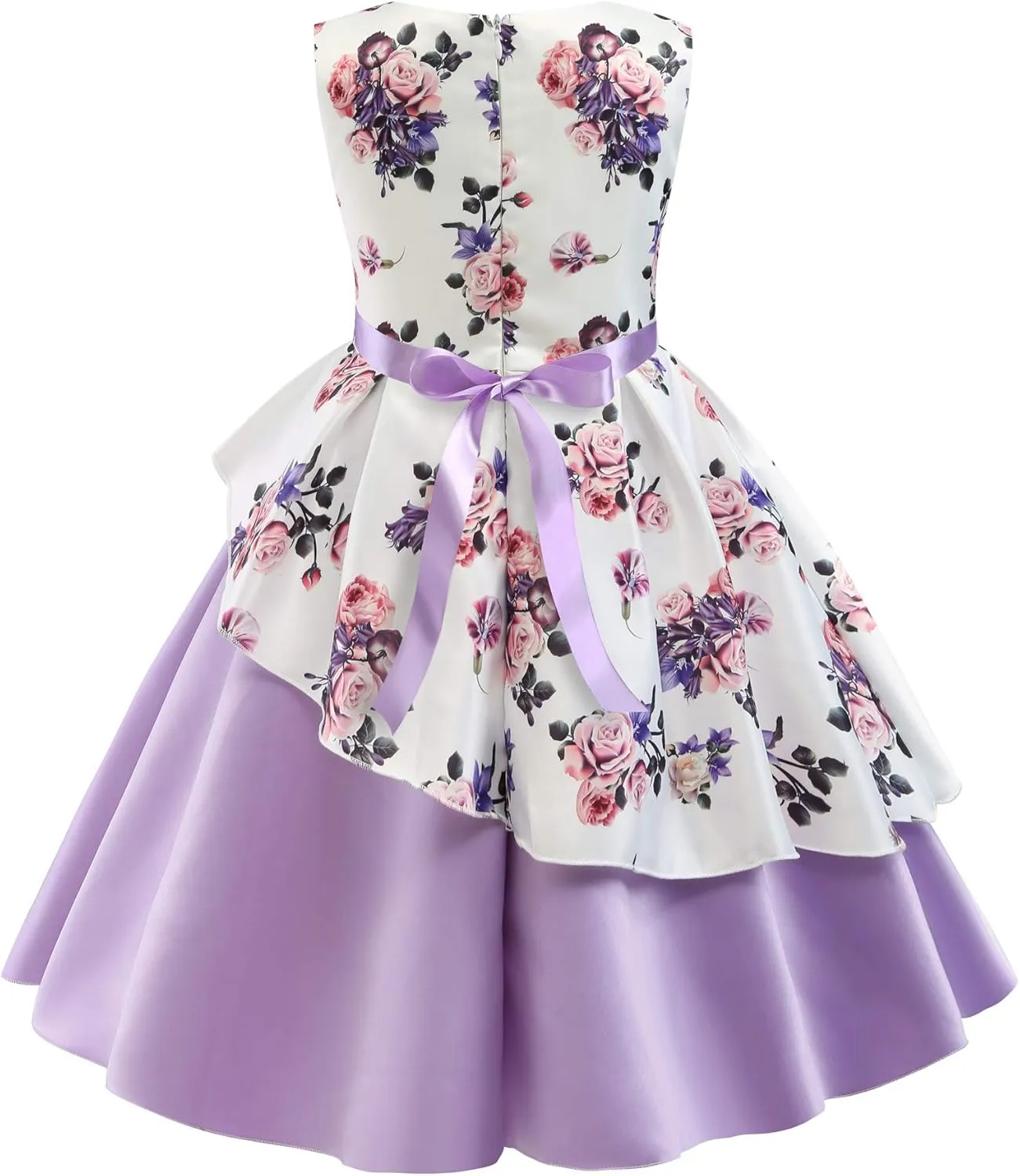 AIMJCHLD 2-9T Girls Flower Dress Kids Formal Special Occasion Party Dresses