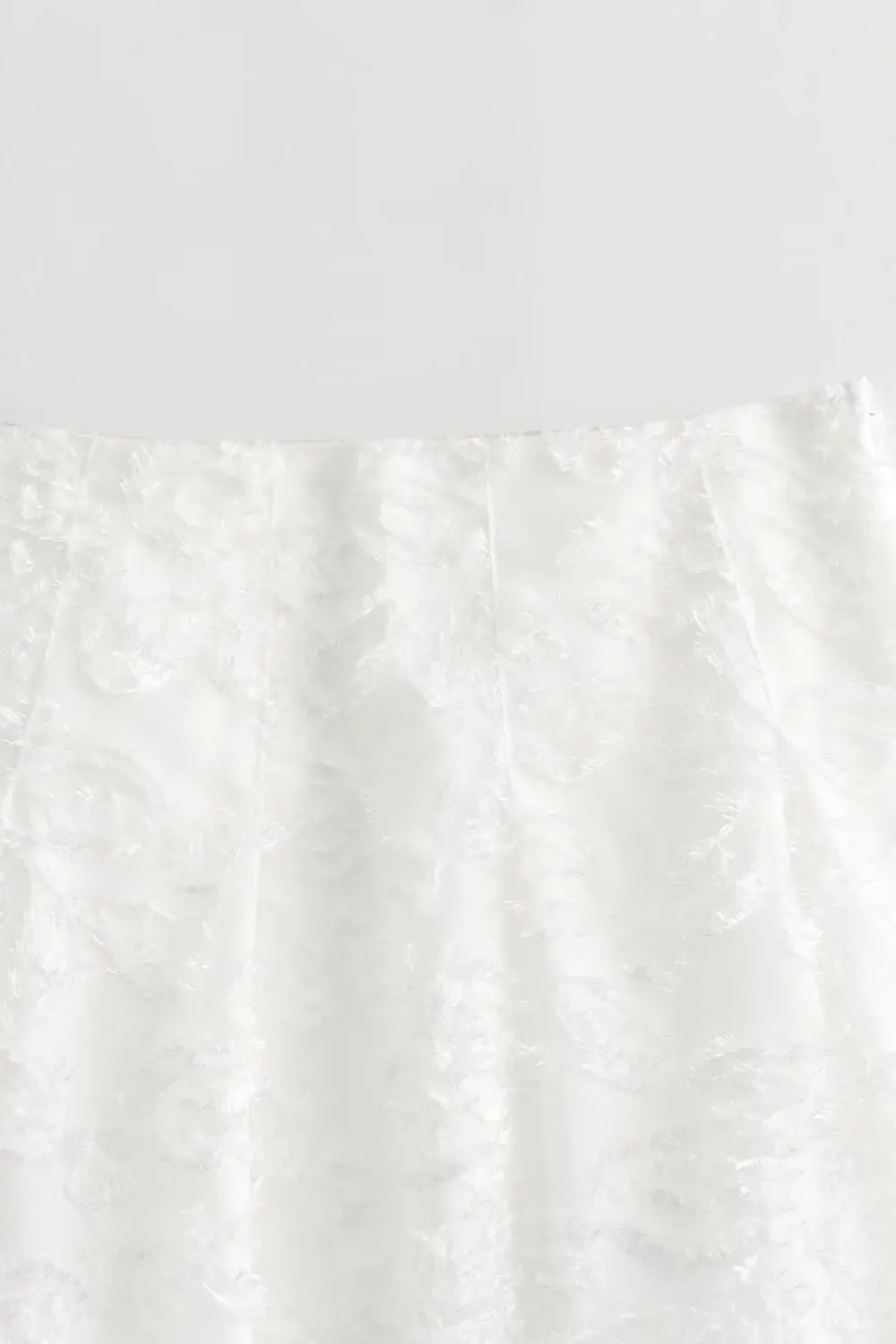 'Amelia' Embroidered Lantern Mini Skirt