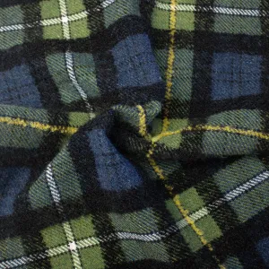 Arron Multicolour Check Wool Blend SHOWROOM SAMPLE 34CM X 60CM