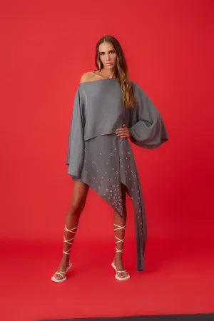 Asymmetric Skirt (Final Sale)