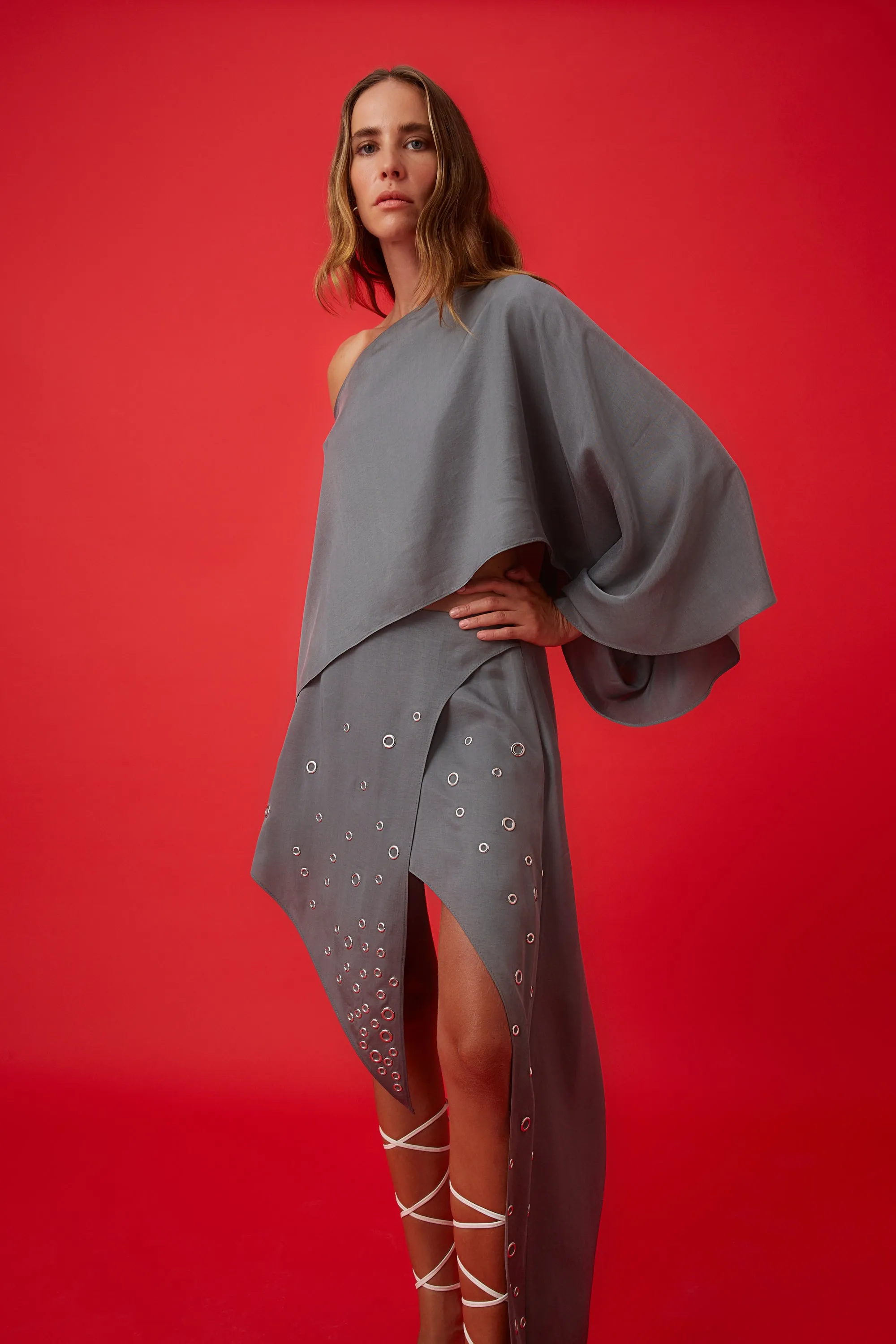 Asymmetric Skirt (Final Sale)