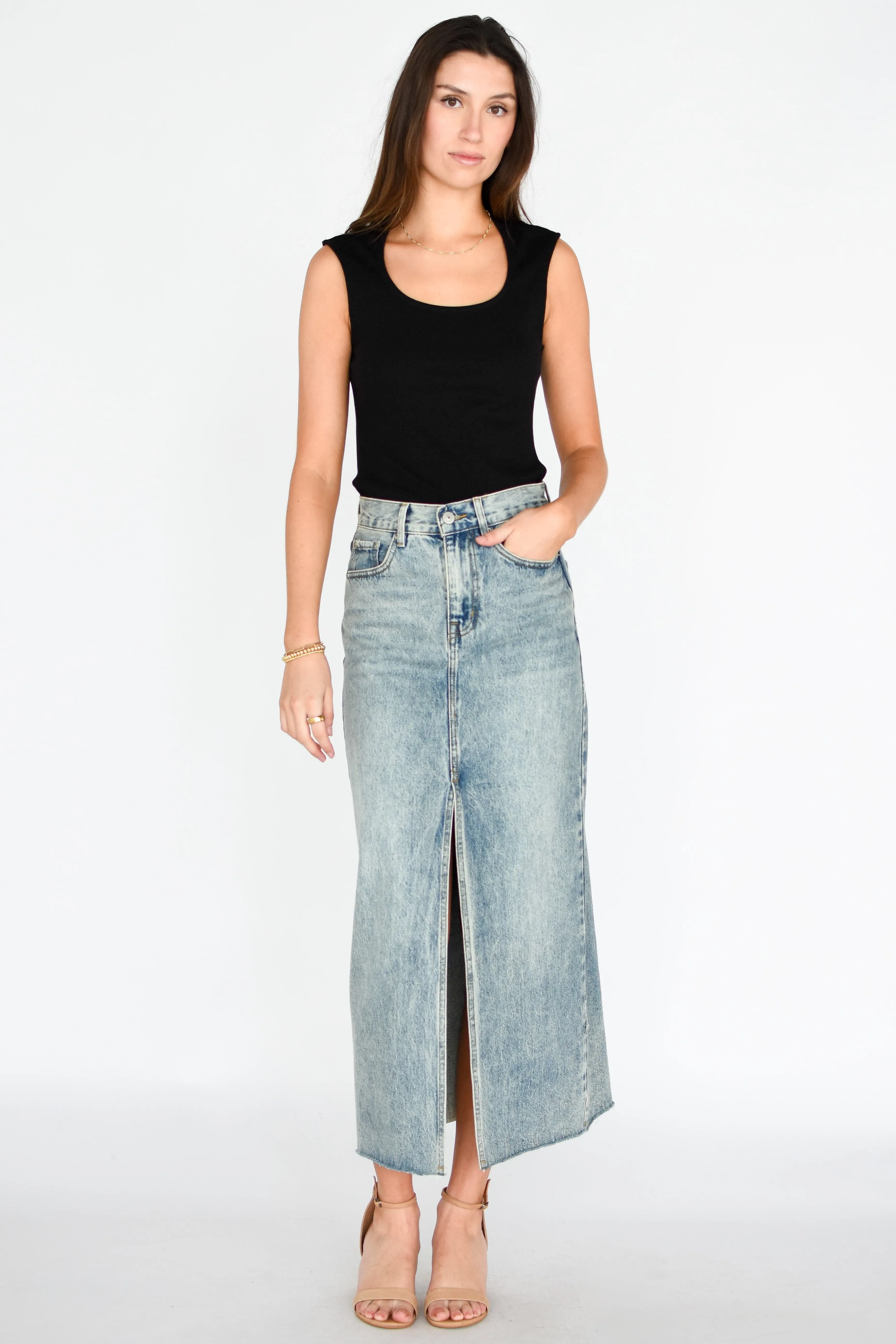 Avani Denim Skirt