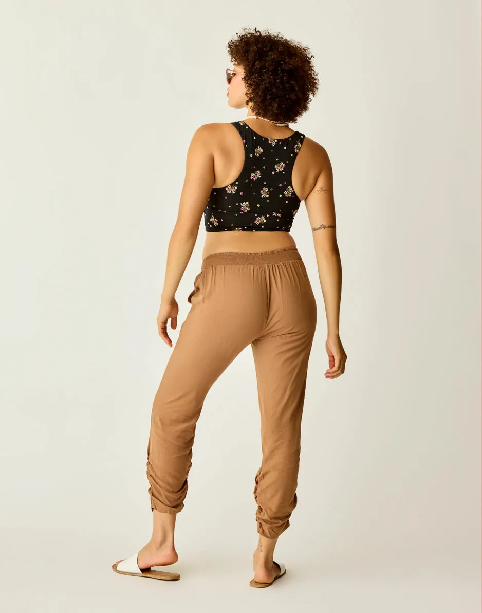 Avery Beach Pant: Rum