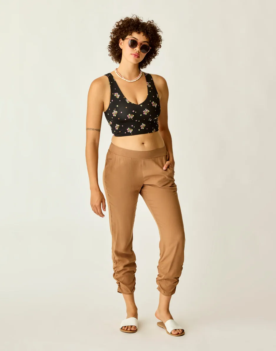 Avery Beach Pant: Rum
