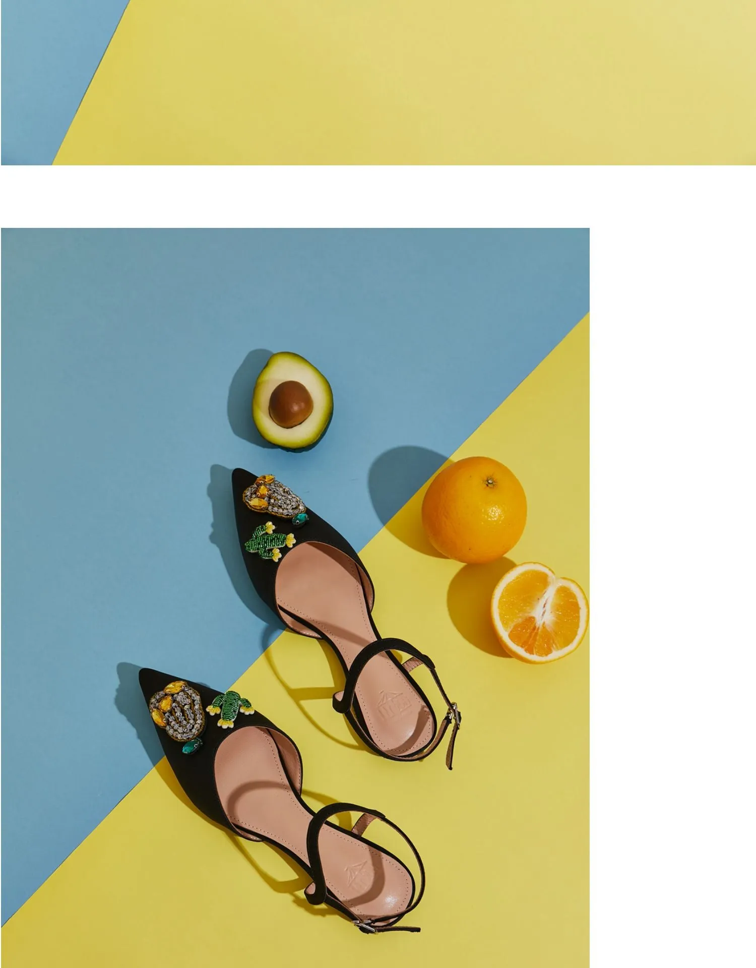 B-FEI original design sweet fruit insects cute sandals single shoes leather- Beatriz