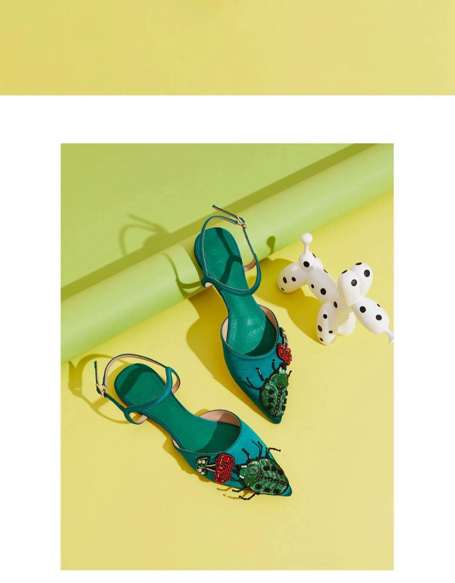 B-FEI original design sweet fruit insects cute sandals single shoes leather- Beatriz