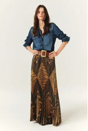 Ba&sh Sow Skirt - Ocre