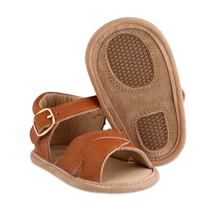 Babe Basics Split-Soled Leather Baby Sandals