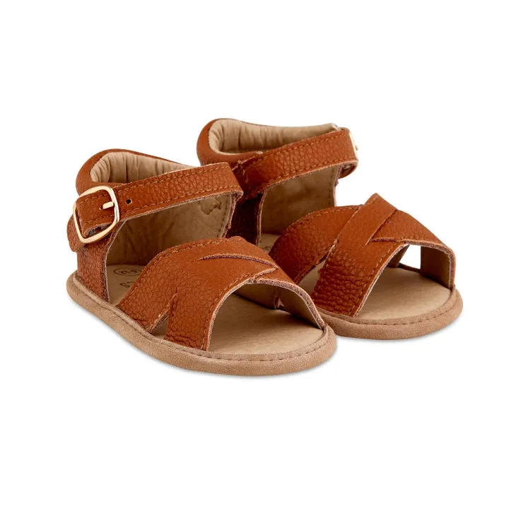 Babe Basics Split-Soled Leather Baby Sandals