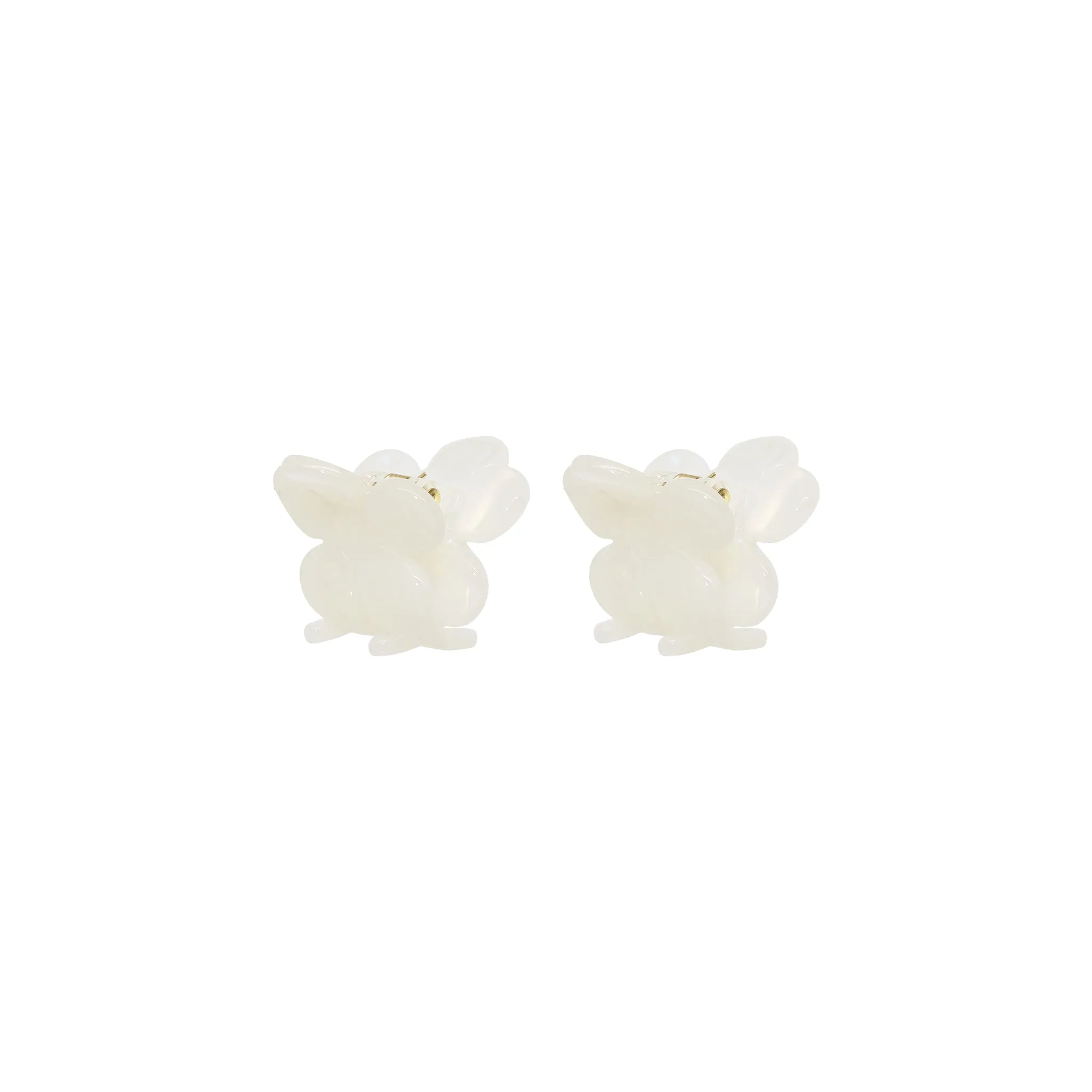 Baby Daisy Clip Set in Lychee