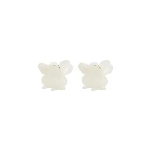 Baby Daisy Clip Set in Lychee