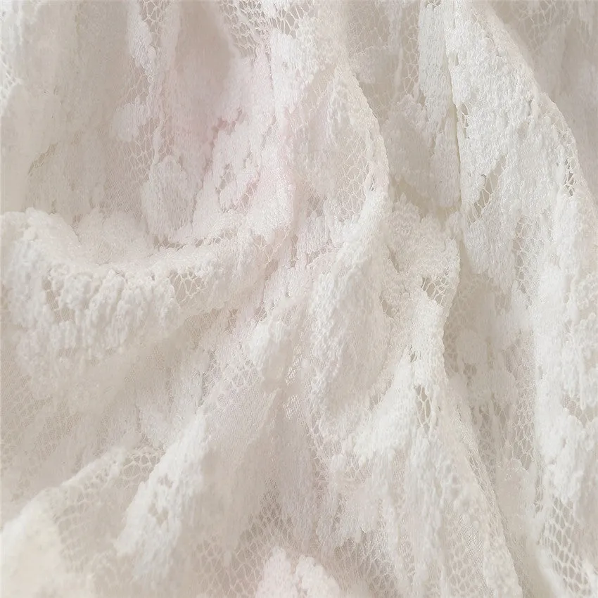 Baby Girls Rainbow Lace Rompers Wholesale 220322280