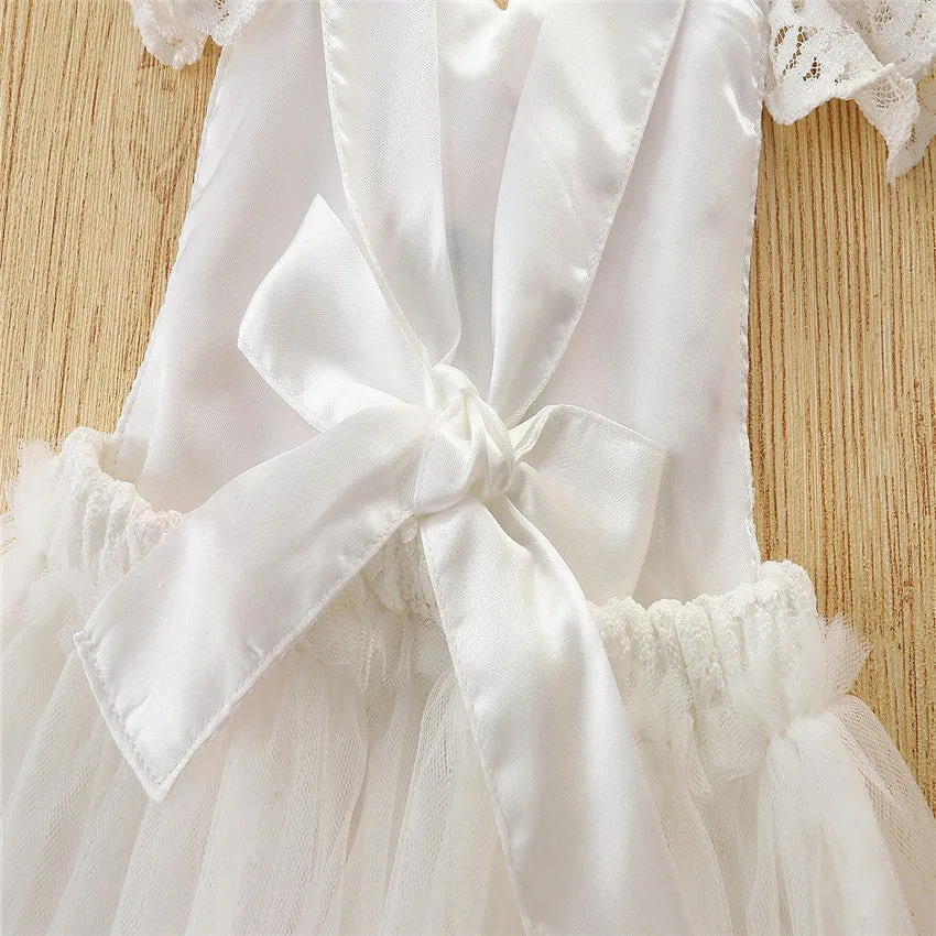 Baby Girls Rainbow Lace Rompers Wholesale 220322280