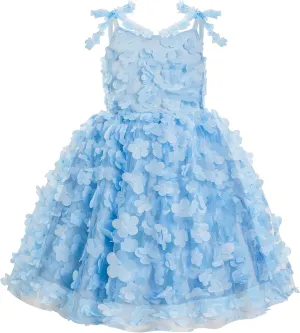 Baby Girls Tutu Dress Birthday Princess Dress Summer Sleeveless Party Dresses