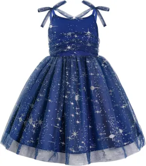 Baby Girls Tutu Dress Birthday Princess Dress Summer Sleeveless Party Dresses