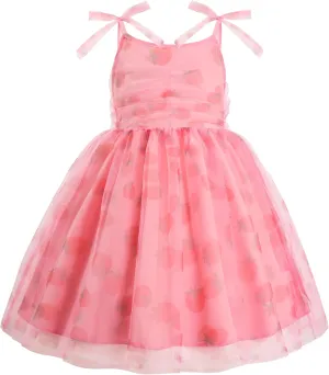 Baby Girls Tutu Dress Birthday Princess Dress Summer Sleeveless Party Dresses