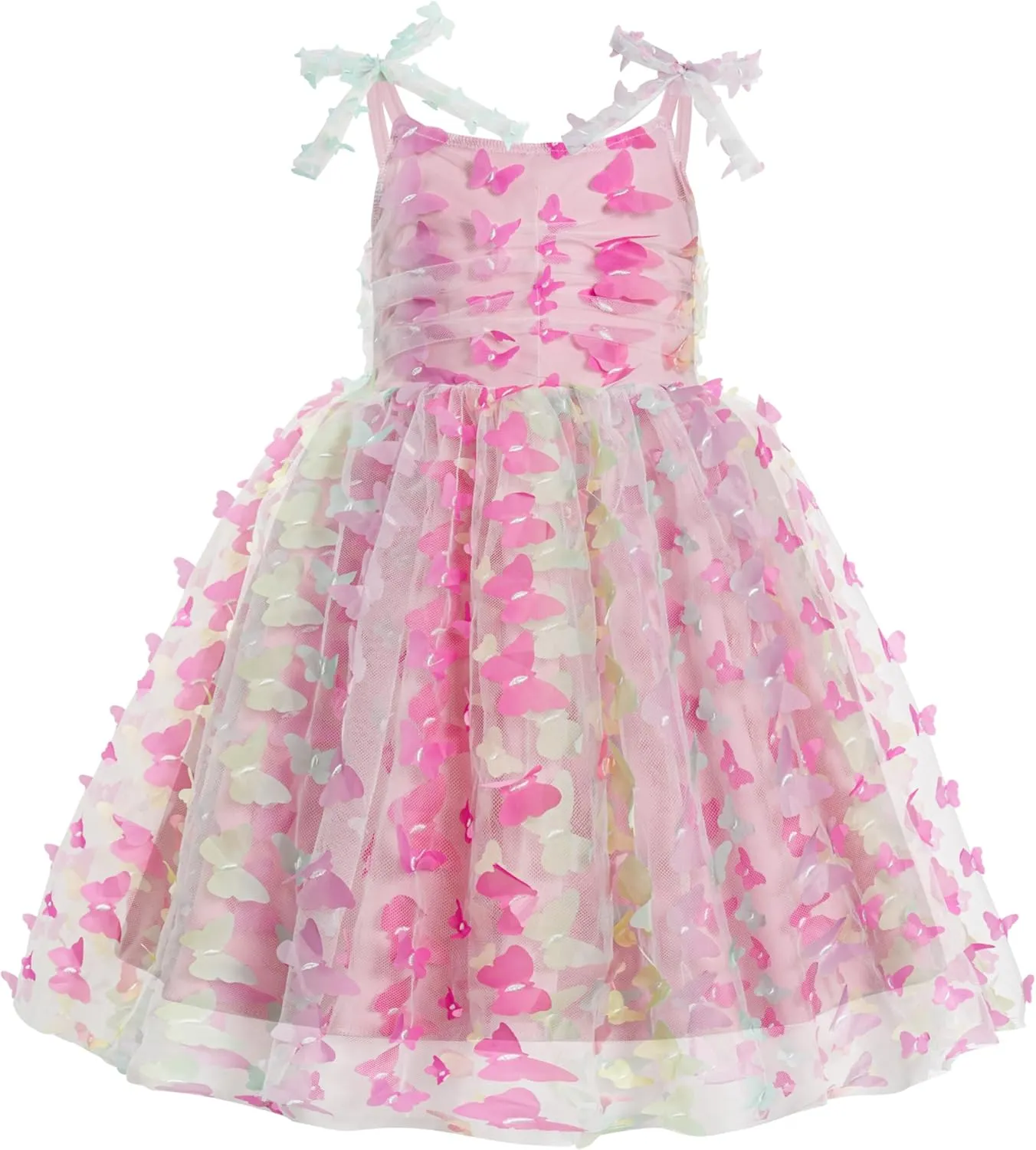 Baby Girls Tutu Dress Birthday Princess Dress Summer Sleeveless Party Dresses