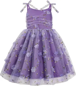 Baby Girls Tutu Dress Birthday Princess Dress Summer Sleeveless Party Dresses