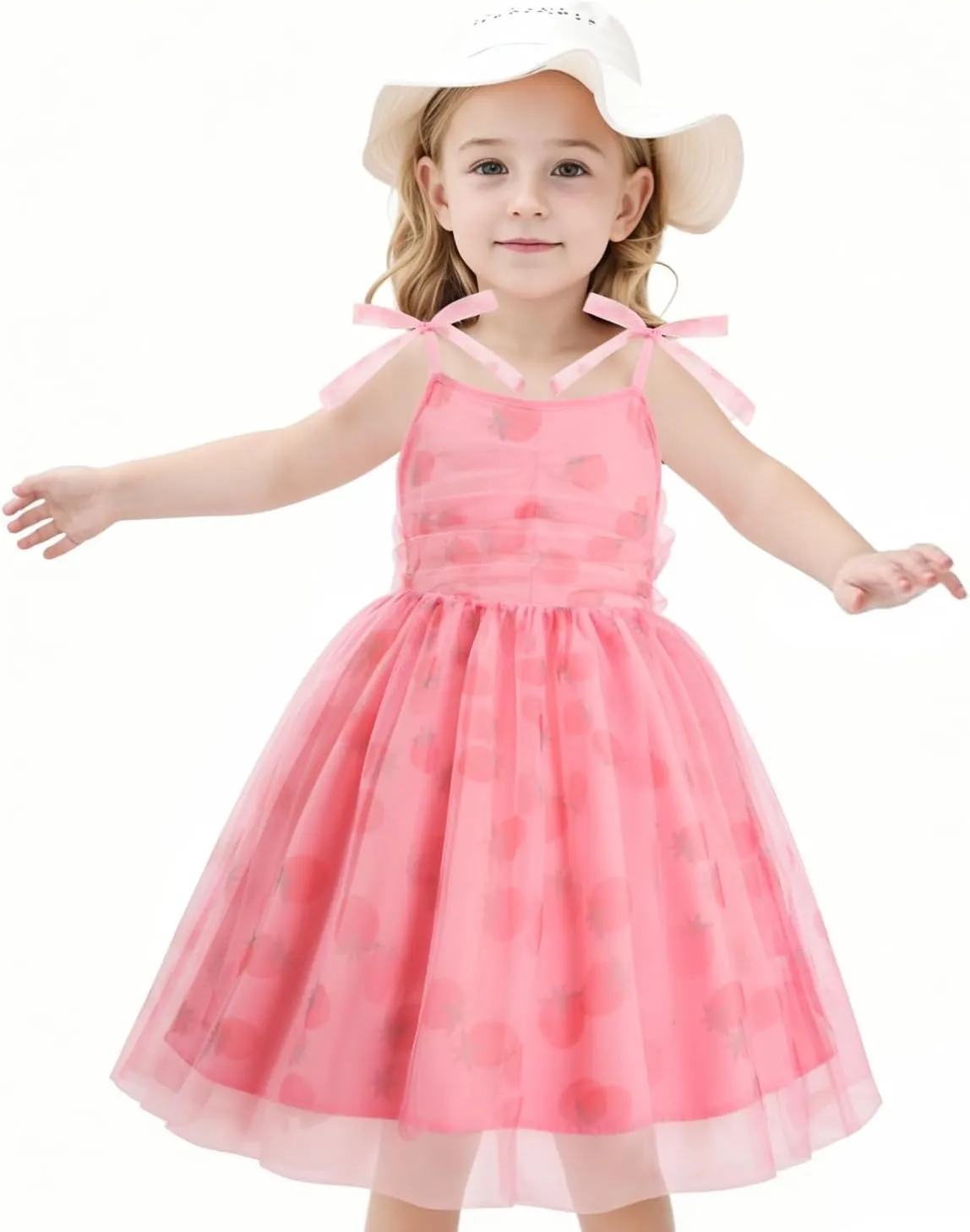 Baby Girls Tutu Dress Birthday Princess Dress Summer Sleeveless Party Dresses