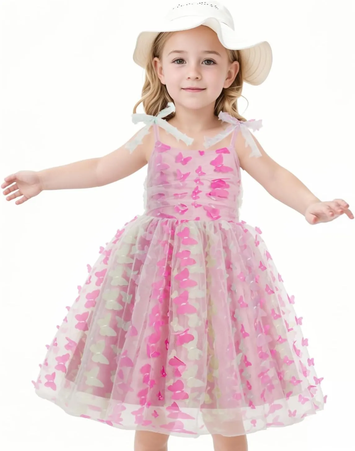 Baby Girls Tutu Dress Birthday Princess Dress Summer Sleeveless Party Dresses