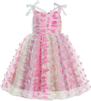 Baby Girls Tutu Dress Birthday Princess Dress Summer Sleeveless Party Dresses
