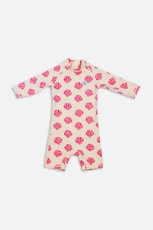Baby Swimsuit - Beach Shells