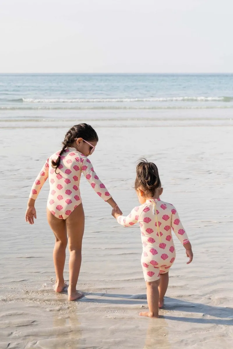 Baby Swimsuit - Beach Shells