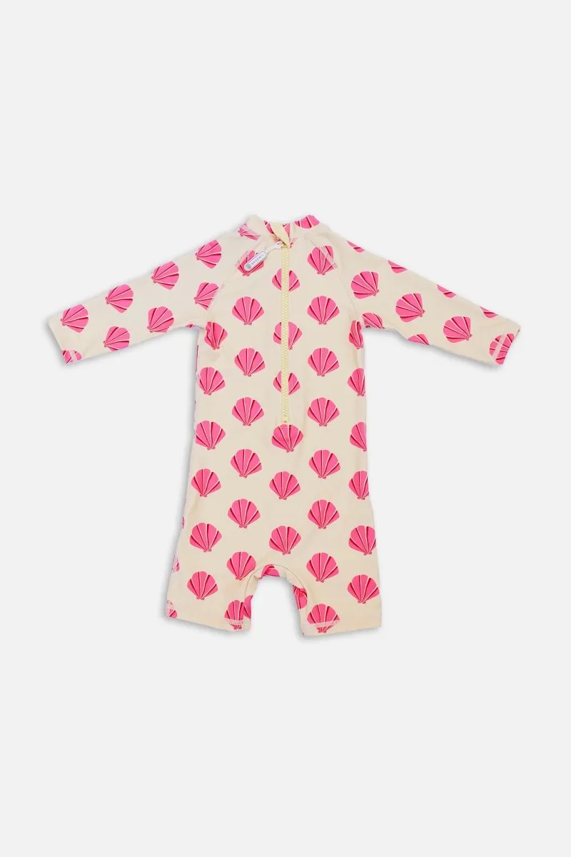 Baby Swimsuit - Beach Shells